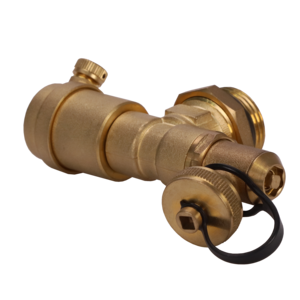 good quantity Manifold brass Fill/Drain Valve Pair & Auto Air Vent for underfloor heating