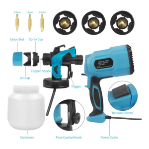 AKX Construction electric spray gun / formaldehyde spray machine tools /emulsion paint spray gun