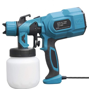 Multi-functional Portable Paint Spray Gun 800 Watts Handheld Manual HVLP 110 Volts Paint Sprayer