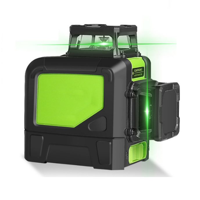 902CG  Self-Leveling 360-Degree Cross Line Laser Level with Pulse Mode Green Beam 8 lines Laser Tool