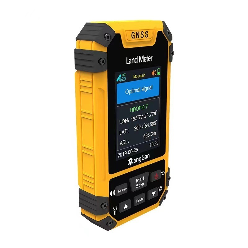 land meter car gps based area measuring instrument land survey handheld gps