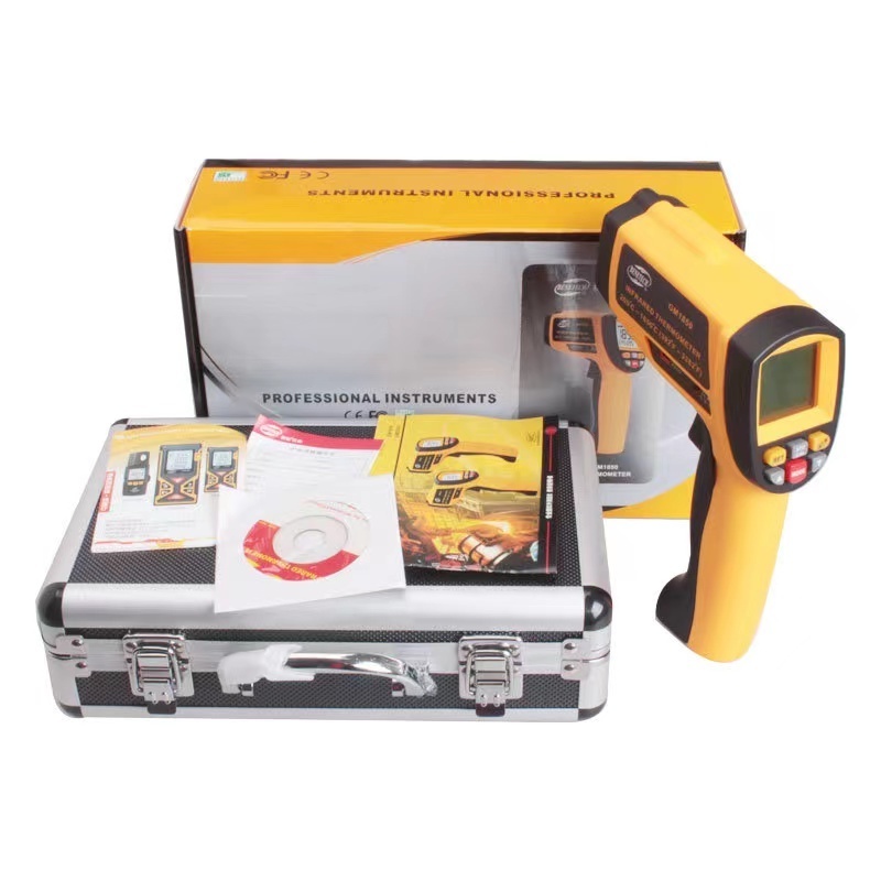 infrared gun type thermometer ir industry  smelting thermometer