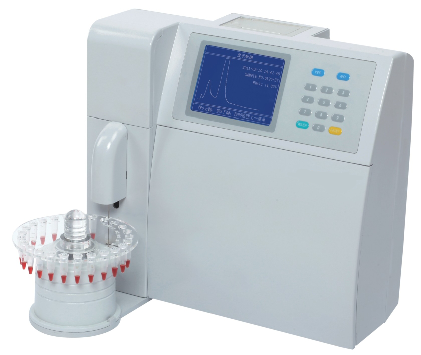 hba1c emoglobin hplc analyzer AC6601 blood glycated hemoglobin hba1c analyzer