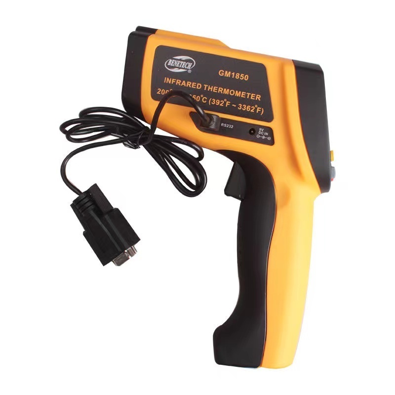 infrared gun type thermometer ir industry  smelting thermometer