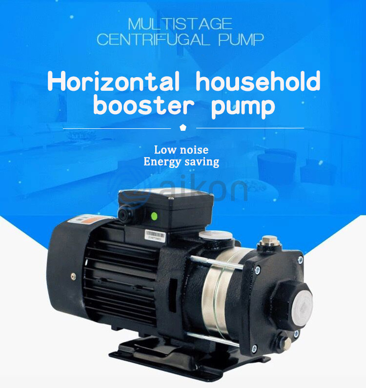 aikon made hot sale energy saving horizontal electric stainless steel pumps multistage centrifugal water pump