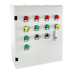 Universal variable speed controller single to 3 phase converter VFD cabinet electrical motor control panel with plc