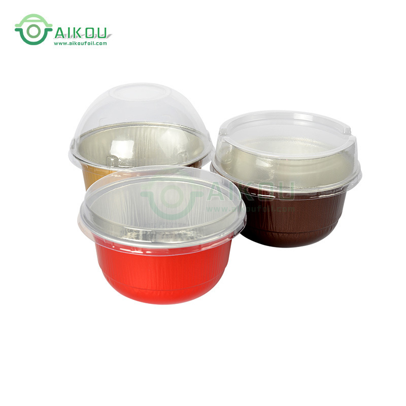 150ml muffin silicone mini cheese aluminium foil cup pan disposable round cake cup baking ware