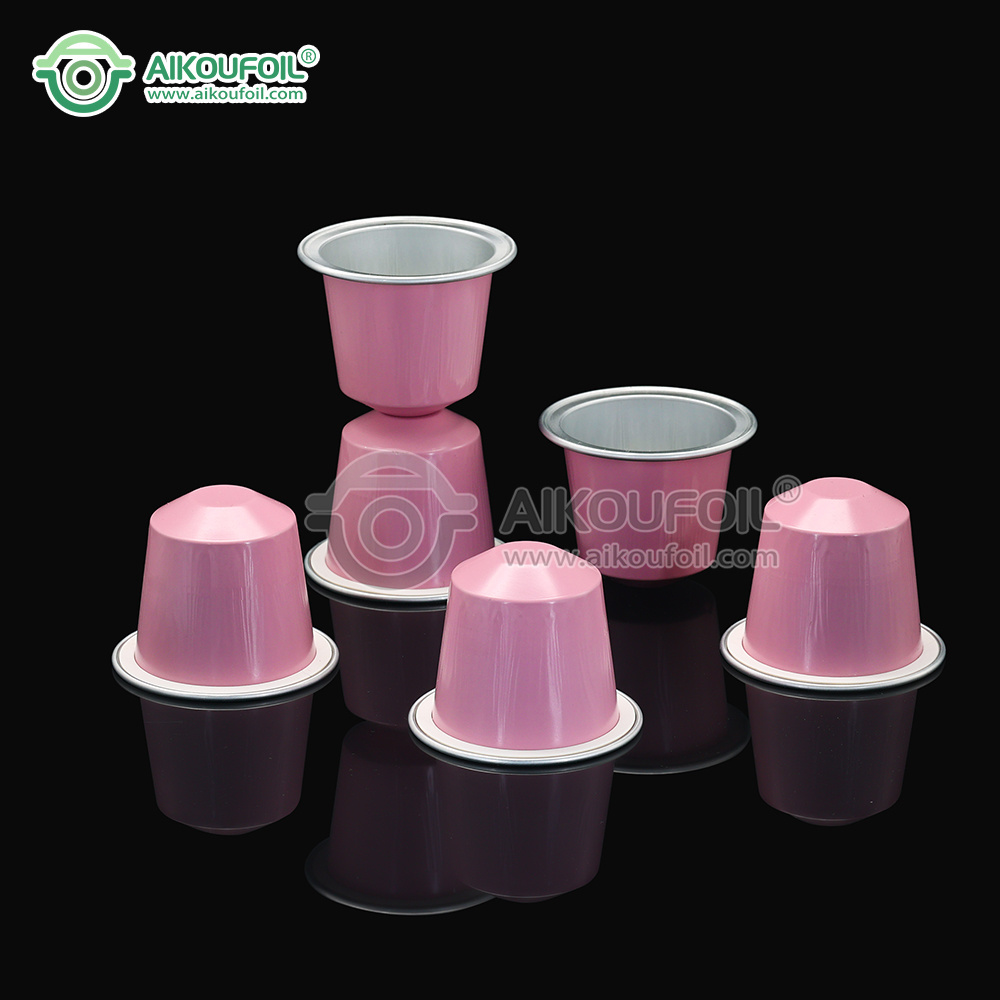 wholesale coffee capsule pod holder Reusable coffee capsule  Filling machine  Aluminum foil coffee pods Capsule