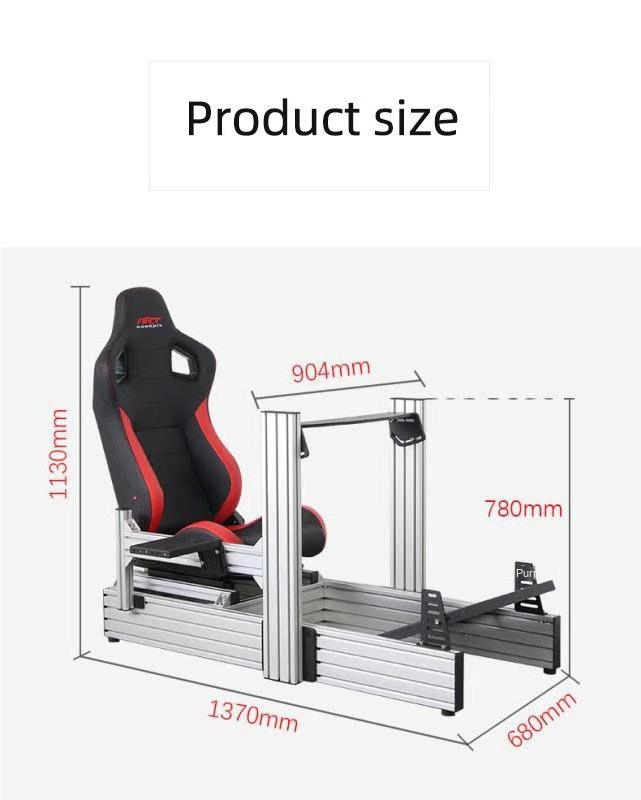 Professional Racing Simulation Game Seat Aikubi Metal Racing Bracket ...