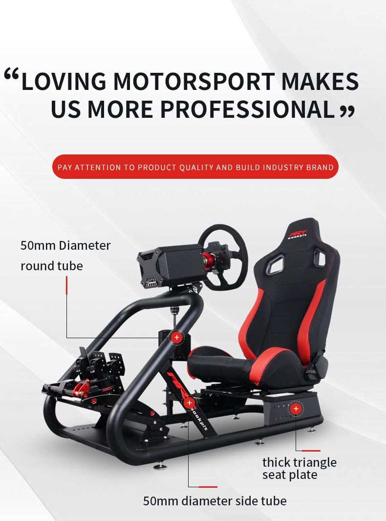 Professional Racing Simulation Game Seat Racing Bracket Seat Racing Simulation