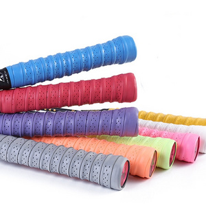 High Quality Badminton Rackets Overgrips Tennis Wraps Anti Slip Keel Grips Handle Grip Tape Hockey Customized Logo PU Tapes