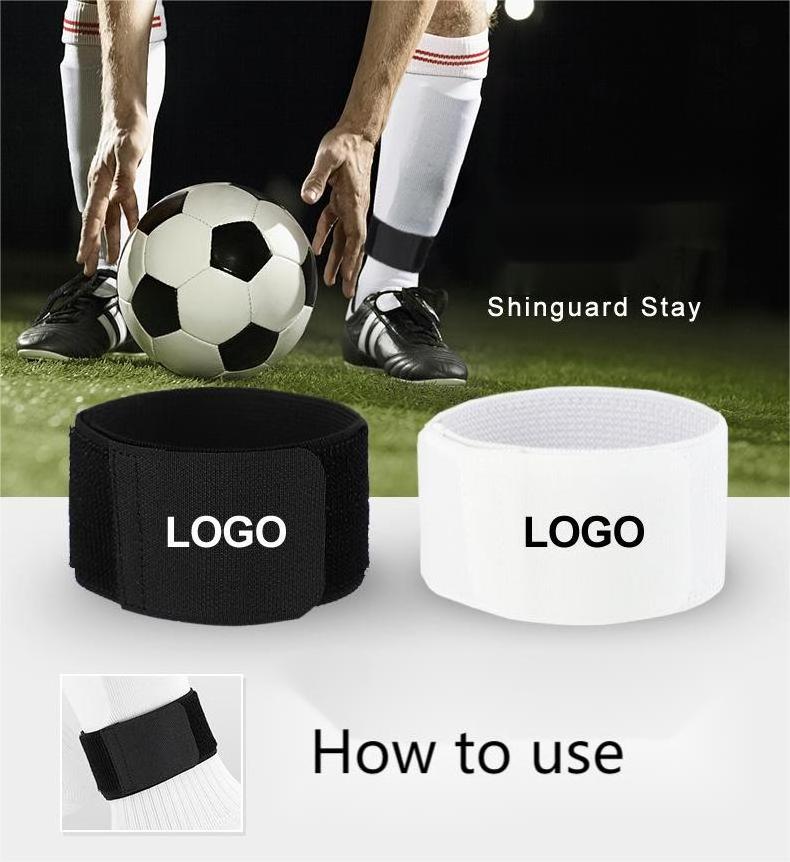 Hot Products New Manufacture Breathable Shin Guard Stays for Soccer Rugby Sport Shin Guard Straps