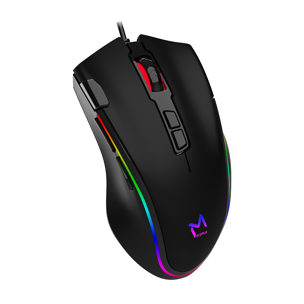 RGB Programmable Optical Gaming Mouse  7200DPI , USB2.0 / MCU - SPCP-A725F - 8 Macro Keys GX72 model