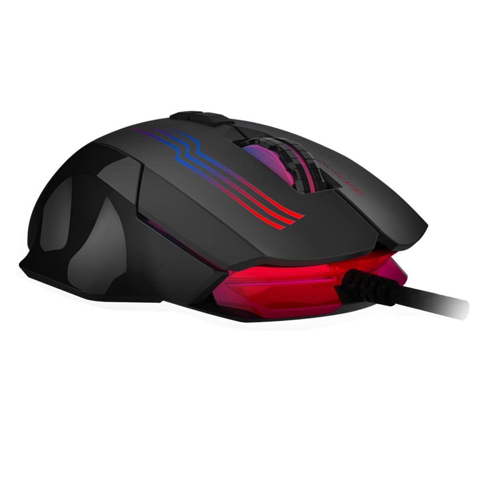 GX38 Programmable Optical Gaming Mouse 7200DPI  RGB wired Programmable Optical Gaming Mouse , USB2.0 / MCU