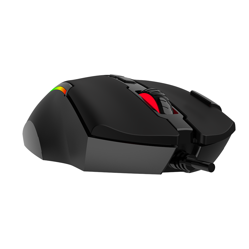 RGB Programmable Optical Gaming Mouse  7200DPI , USB2.0 / MCU - SPCP-A725F - 8 Macro Keys GX72 model