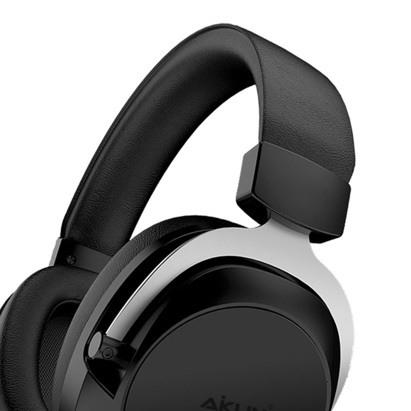 AIKUN GH200W PC Gaming Headset-7.1 Stereo Sound Headsets/RGB Backlight/Wired and 2.4G Wireless/Rechargeable/Over-Ear Headphones