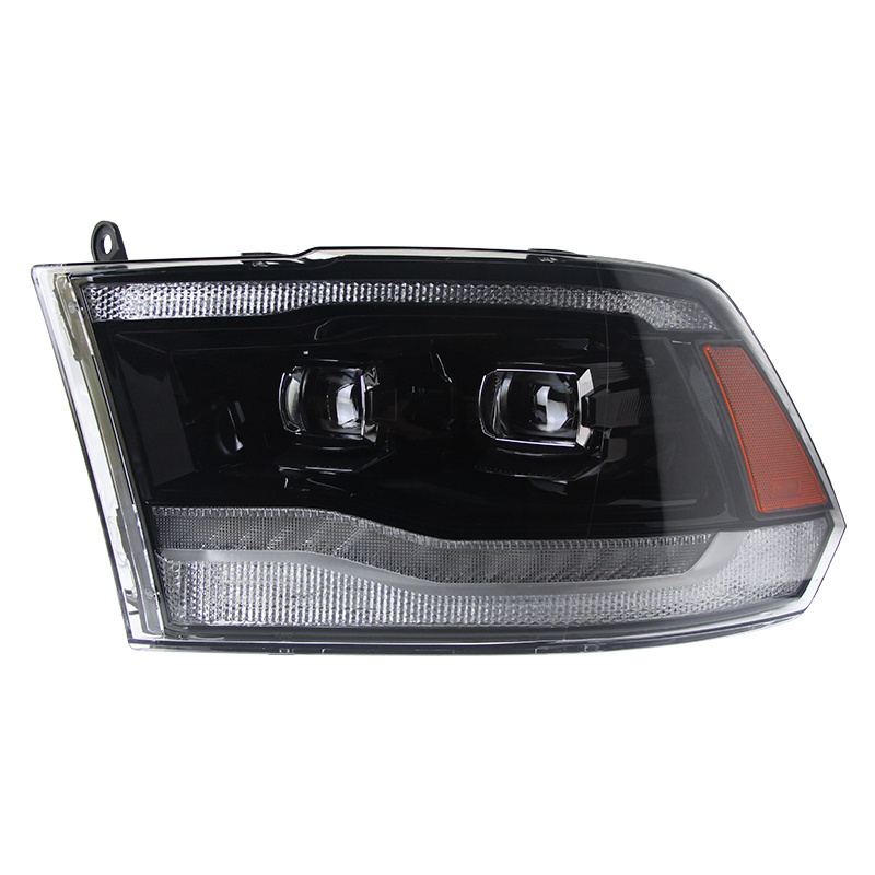 Car Headlight For Dodge RAM 1500 2500 LED Headlights 2007 2008 2009 2010 2011 2012 2013 HeadLamp DRL Signal Projector 2 Lens