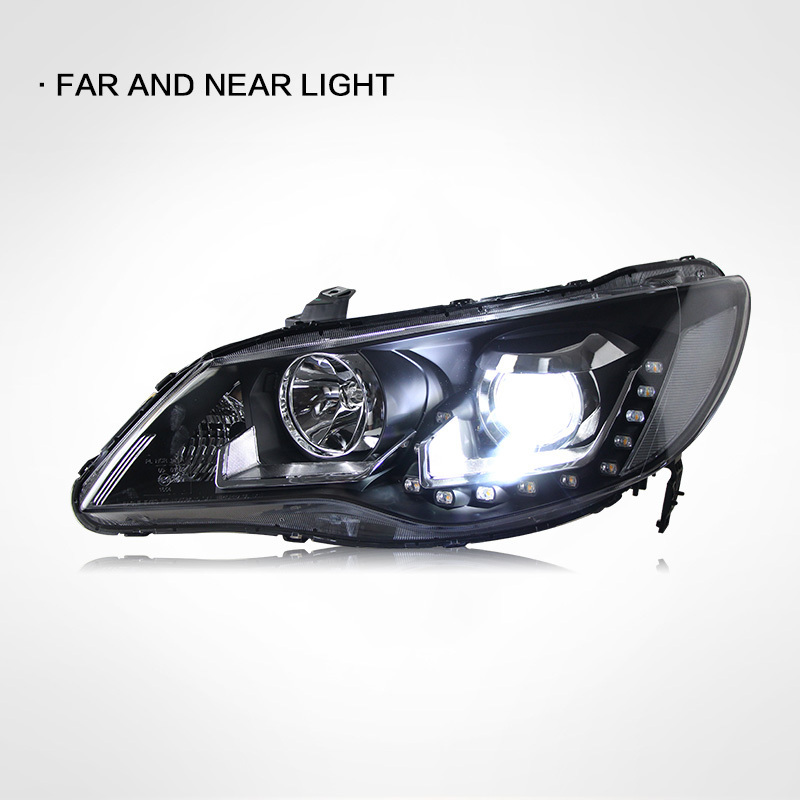 civic headlights for Honda Civic FD1 FD2 2012-2015 ciimo 2006-2011 modified headlamp led front headlight