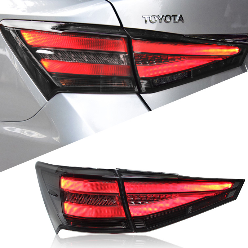 High quality Upgrade full LED Rear Lamp Rear light Assembly for Toyota Crown Victoria 2015-2018 taillight tail light