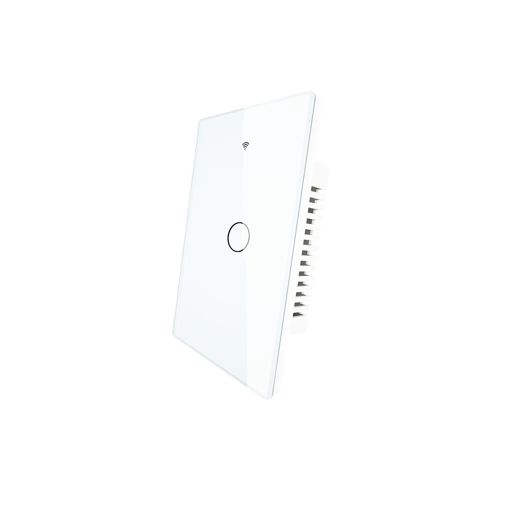 ZigBee Wall Touch Smart Light Switch With Neutral/ No Nor Seutral No capacitance Smart Life APP Tuya Voice Control Alexa Google