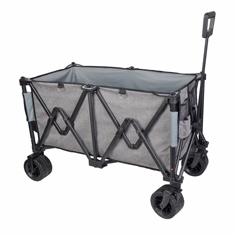 New Custom Kids Outdoor Picnic Camping Cooler Wagon Foldable Beach Wagon With Canopy