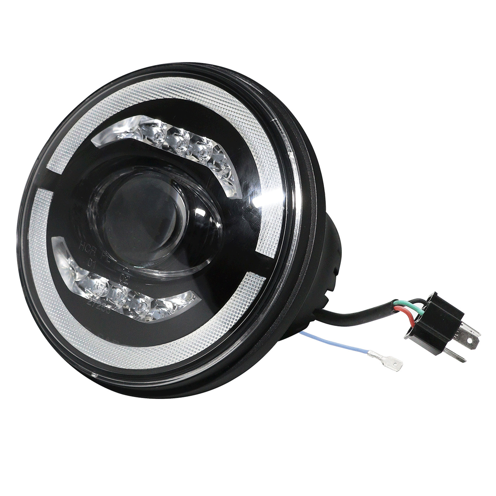 Ailead Classic Multi-function 7 Inch Led Headlight High/ Low Beam Led Position Light  for Land Rover 90/110 Defender Tdi