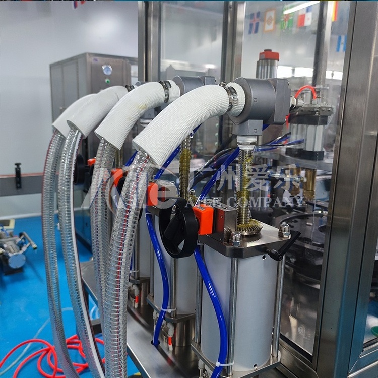 Summer Sunscreen Spray Production Line Automatic Gas Filling Machine can Adjust Filling Volume Control Working Head Individually