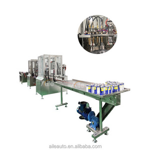 Paint Air Freshener Card Furnace Full Automatic Aerosol Bottle Spray Can Filling Aerosol Cans Filling Machine