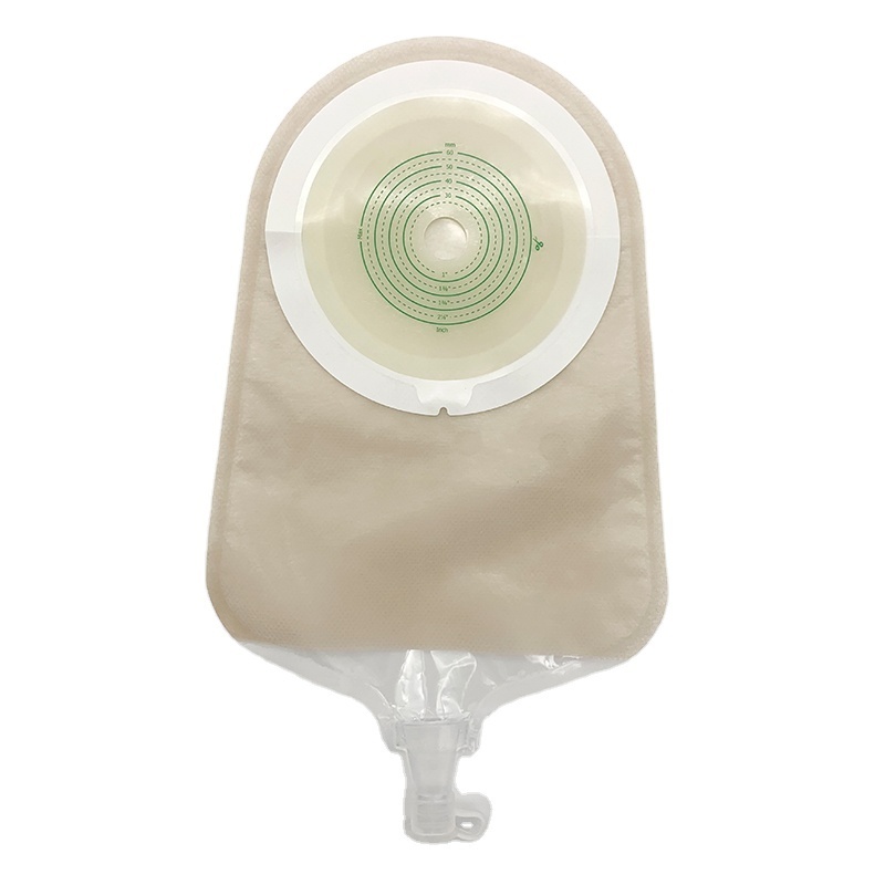 Medical Adhesives One-Piece 60mm Urostomy Urine Ostomy Bag Supplier Colostomy Bag