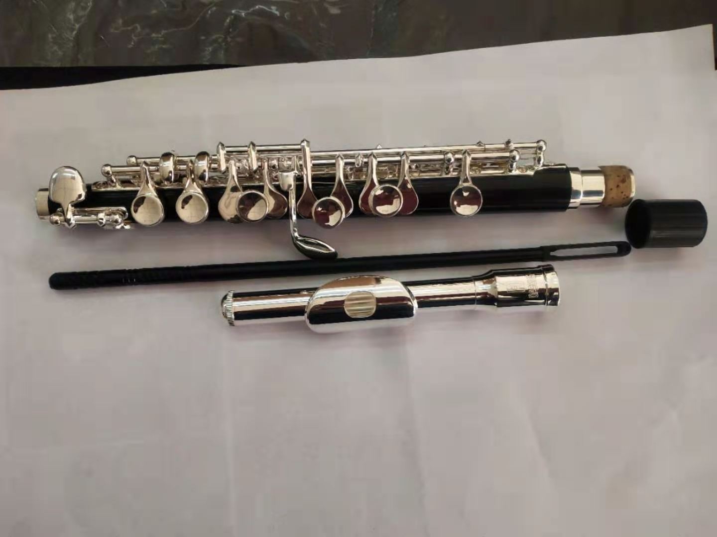 Silver Plated Head-Joint &Keys Standard Piccolo Flute (PC5011S)