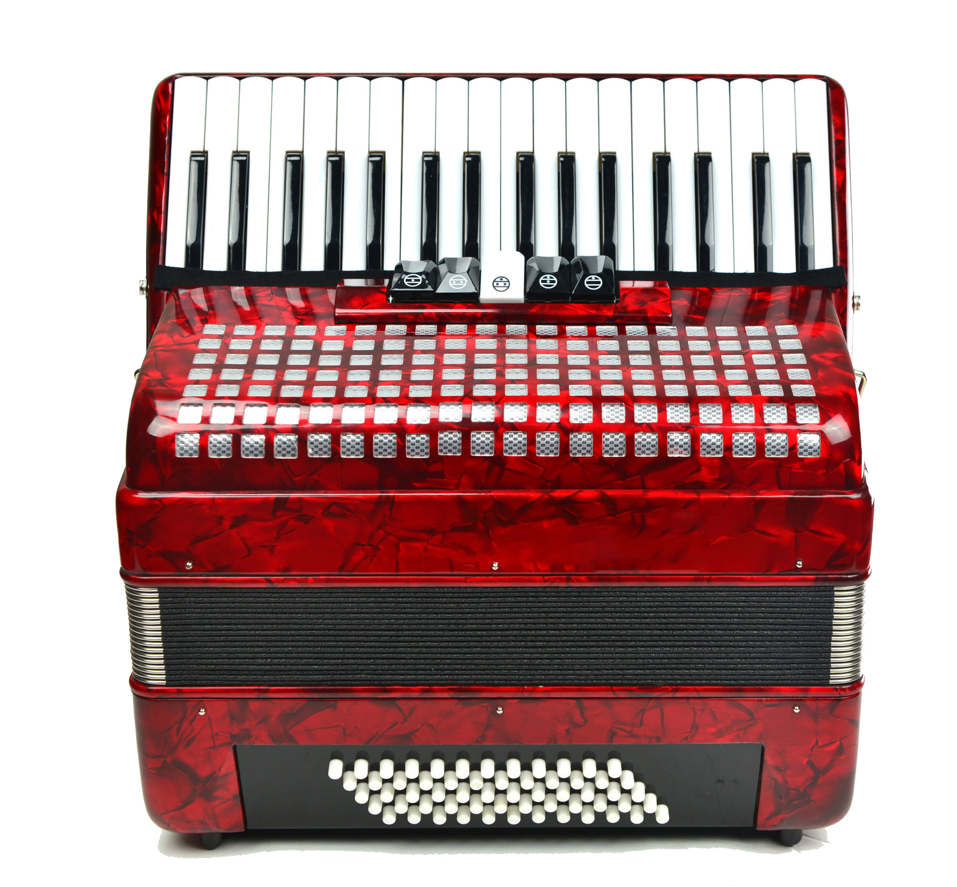 Professional Music 34 Key 72 Bass Piano Accordion (K3472)