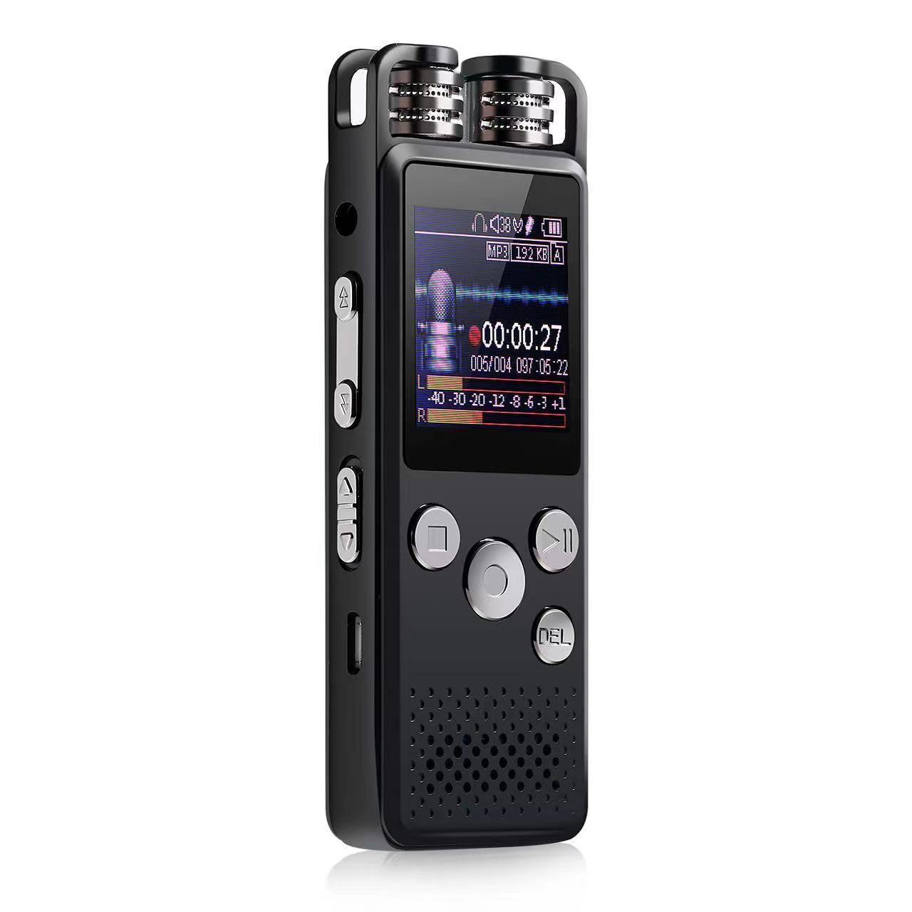 Digital Voice Recorder Recording Activated Dictaphone Audio Sound Digital Professional USB PCM 1536Kbps Mp3 Music Player