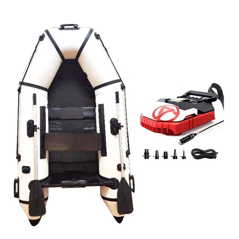 Factory Direct Custom Plastic Dinghy Portable PVC Fishing Dinghy Inflatable Rowing Boat