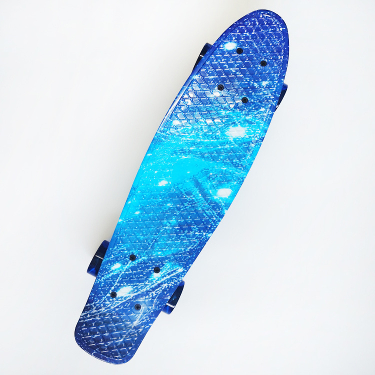 Wholesale Custom Graphic Printed 22 Inch Plastic Surf Skate Skateboard