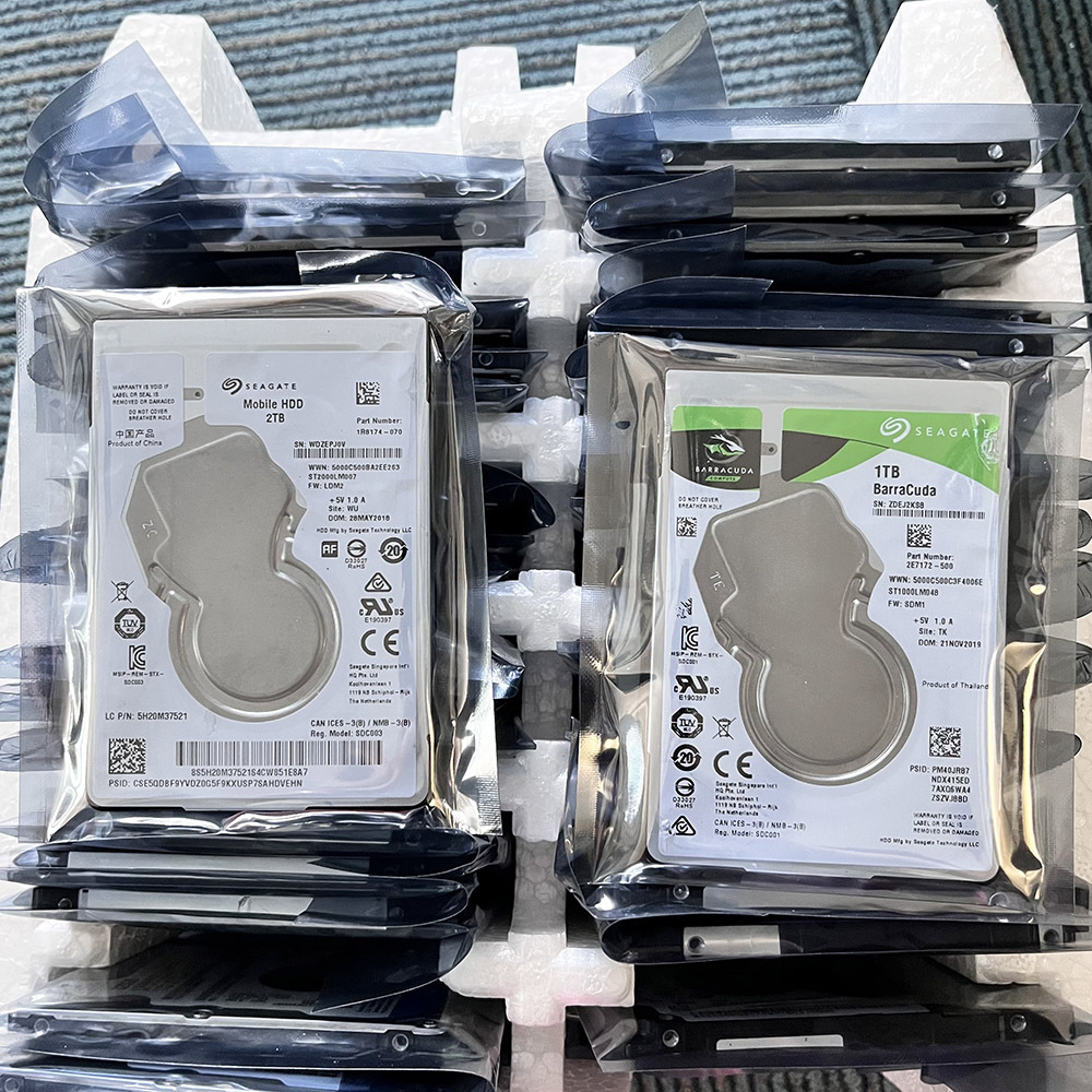 Wholesale 2.5inch Used Hard Disk 160G 320G 500GB 750G 7MM 9MM Internal Laptop Hdd PS4 PS5 Slim SATA 2.5 Hard Disk Drive