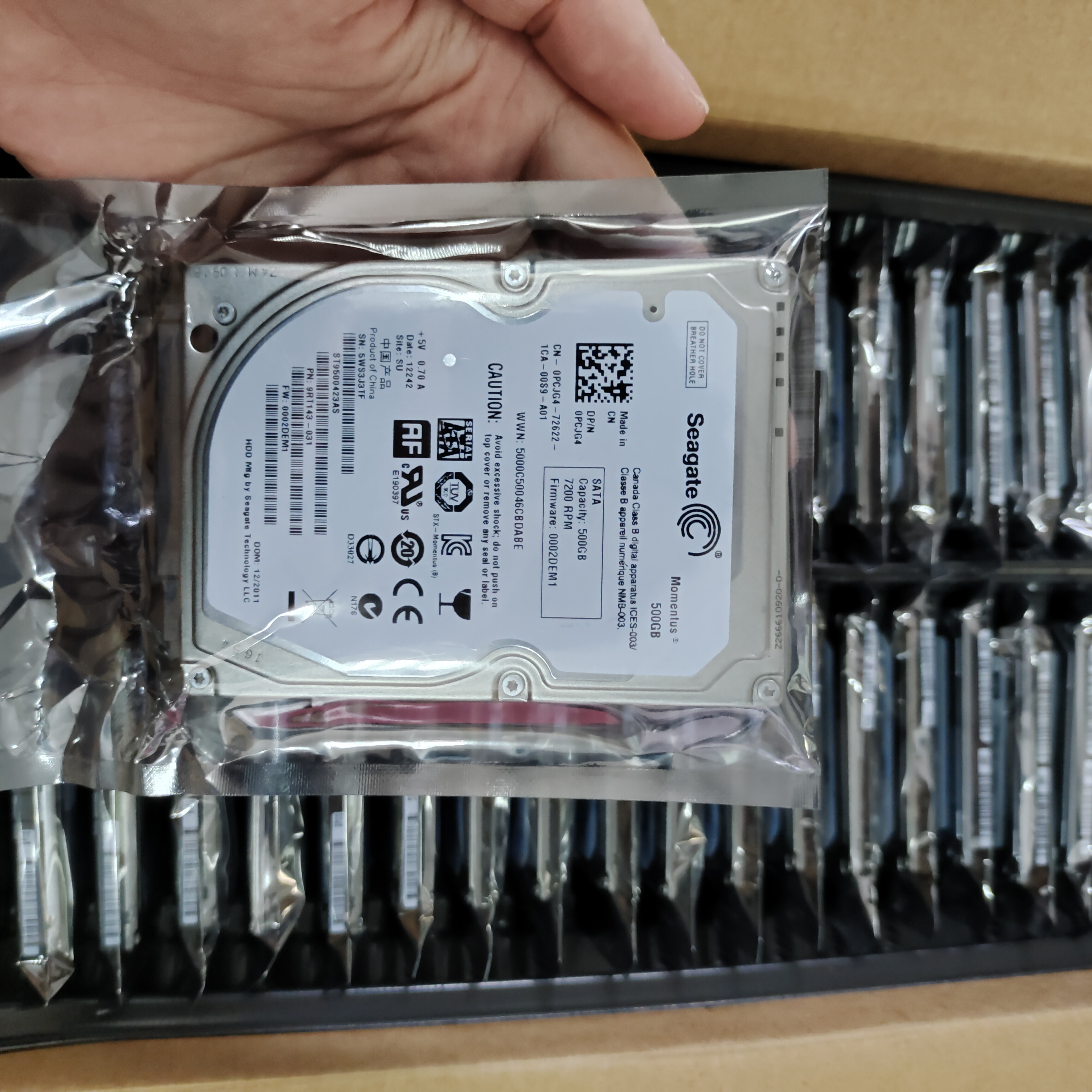 Wholesale 2.5inch Used Hard Disk 160G 320G 500GB 750G 7MM 9MM Internal Laptop Hdd PS4 PS5 Slim SATA 2.5 Hard Disk Drive