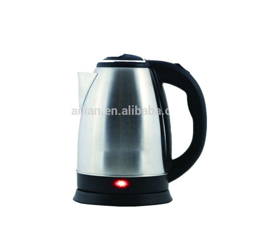 2021 hot sell cheaper wholesale surface matt mini 1.8L 220V water bolier stainless steel electric travel hotel kettle