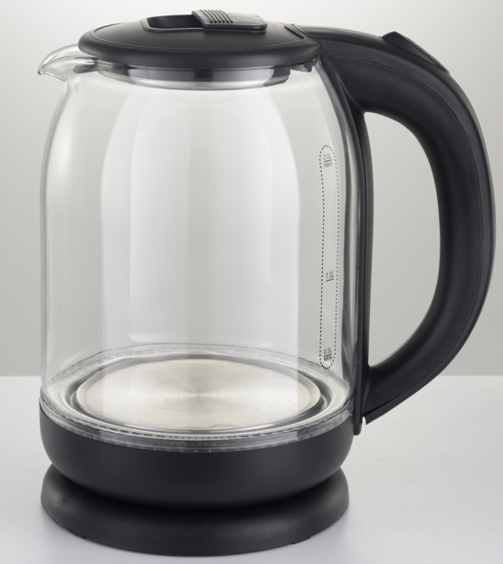 Home Appliance 220V 1.8 L Hot Water Boiler LED Light Electric Glass Tea Kettles