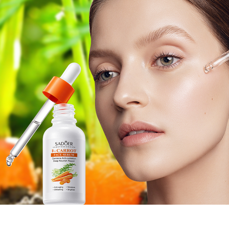 OEM SADOER private label B carrot lightening niacinamide  beauty skin care products face anti aging face skin care set