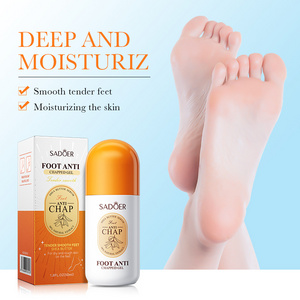 OEM SADOER new in 2023 herbal smoothing nourishing foot gel skin care beauty products exfoliating cracked heel cream