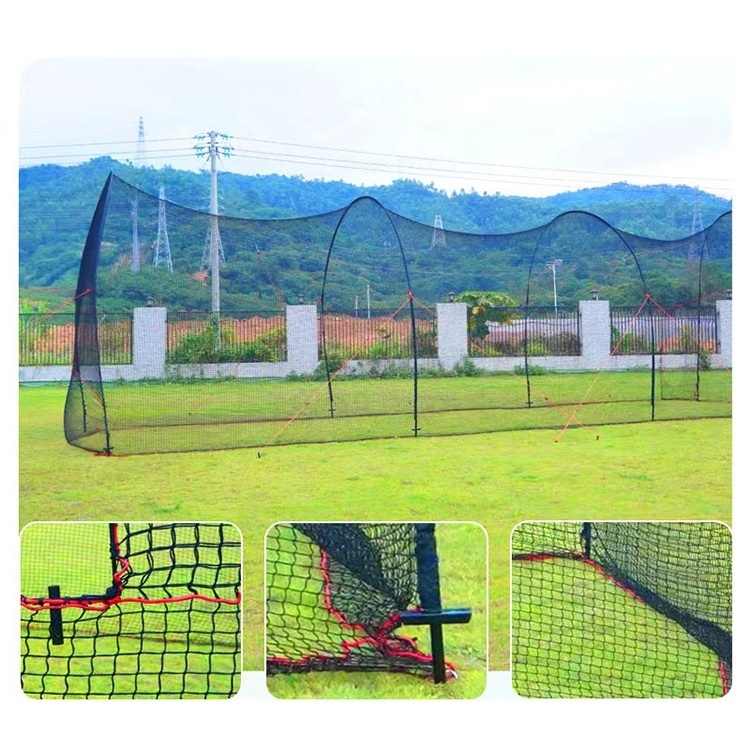 Source Factory Portable Outdoor Courtyard Training Cage 33FT Baseball And Softball Practice Net