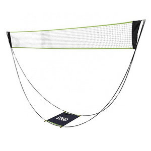 Indoor Outdoor Beach Sport Portable Removable With Stand Mesh Exercise Kids Adult Accessories Competition Badminton Practice Net