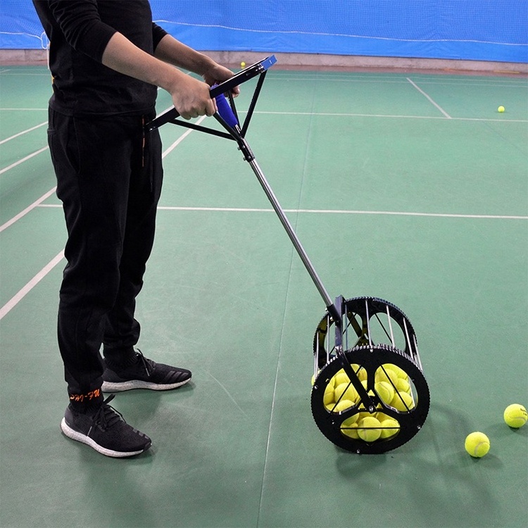 Professional Ball Receiving Artifact Tennis Ball Picker For Tennis Court Portable And Easy Carrying