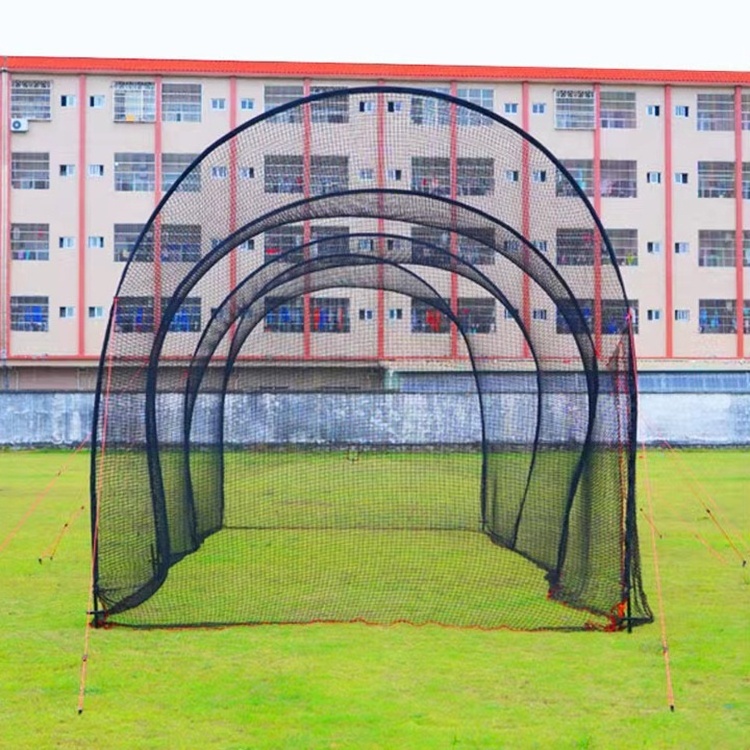 Source Factory Portable Outdoor Courtyard Training Cage 33FT Baseball And Softball Practice Net