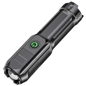 High Lumen Torch Lantern 500lm 800mAh Built-in Battery Waterproof LED Flashlights Zoom Focus for Camping Fishing