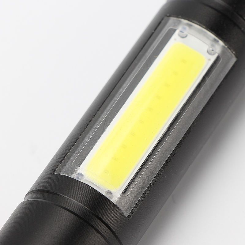 Emergency EDC Torch Lights Portable Pocket Mini Size Aluminum Alloy LED Flashlight Rechargeable Waterproof Lampe Torches