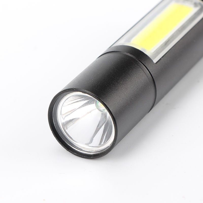 Emergency EDC Torch Lights Portable Pocket Mini Size Aluminum Alloy LED Flashlight Rechargeable Waterproof Lampe Torches