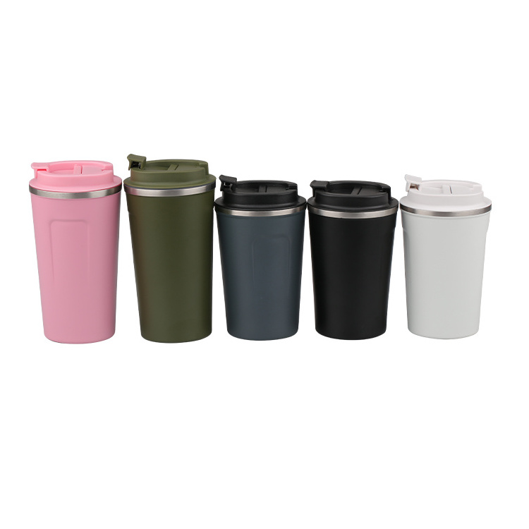 Ailingalaxy Brand New Travel Mug Storage With Smoke Pipe 350Ml Coated Portable Coffee Mugs