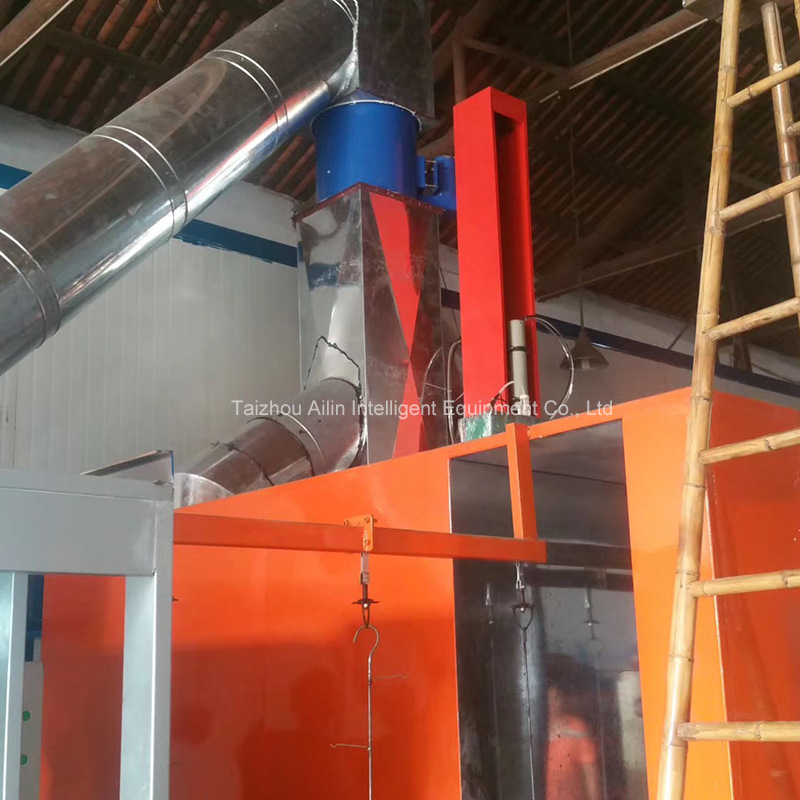 AILIN Factory Direct High Quality Manually Powder Coating Spray Paint Booth Coating Production line