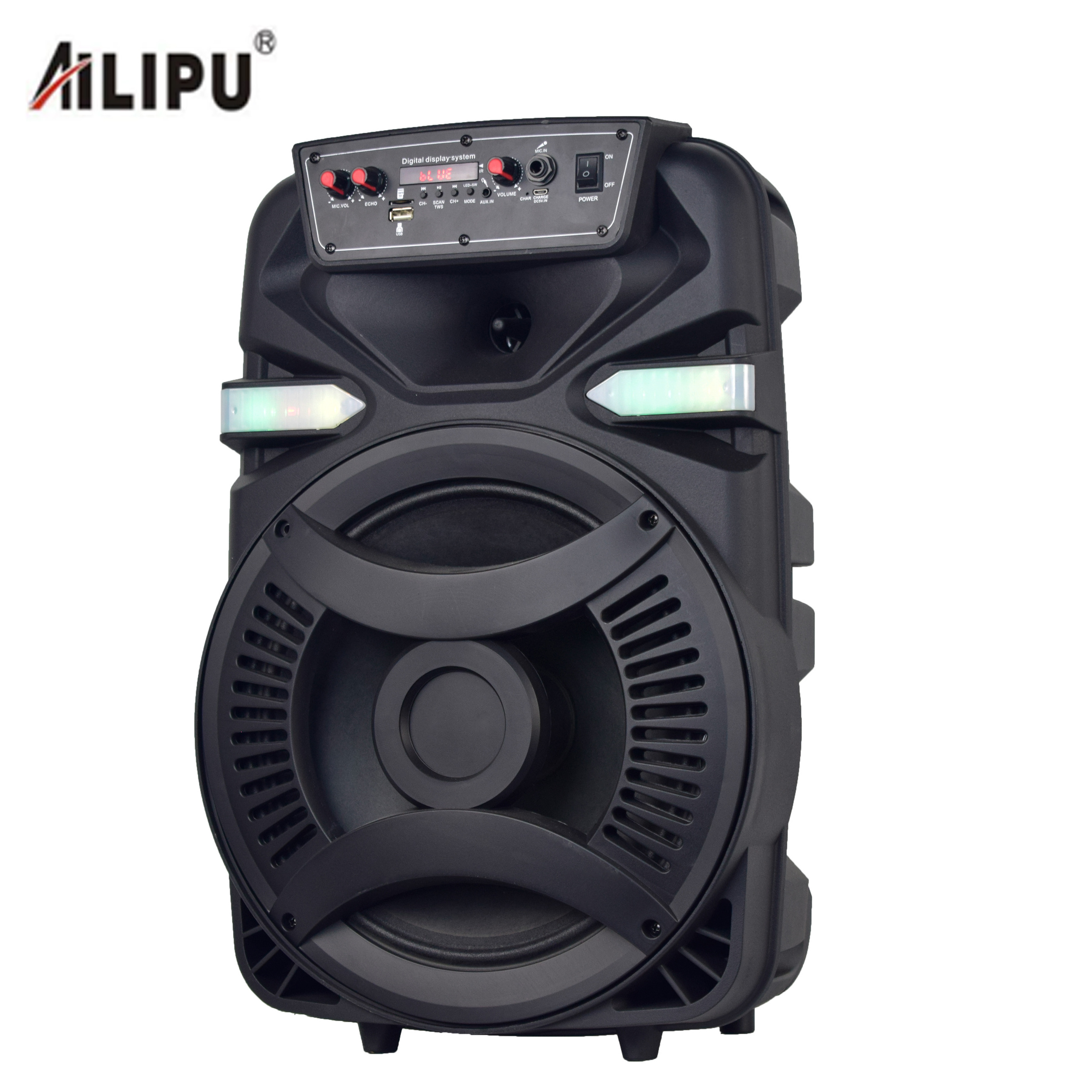 OEM 12 Inch Private Mode Trolley Sound Amplifiers 20W Active Speakers for Stage